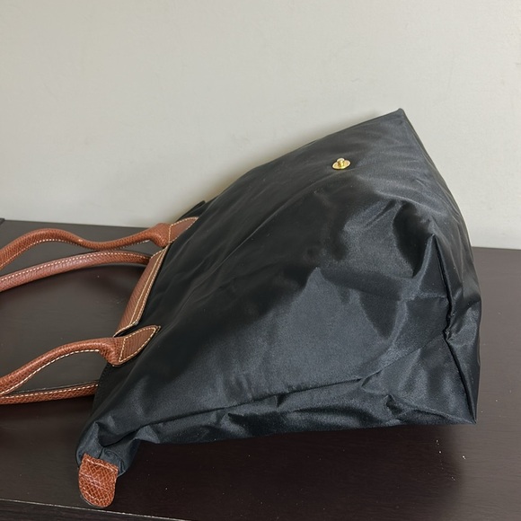 Longchamp LE PLIAGE ORIGINAL S TOTE BAG Black Recycled Canvas - Picture 5 of 16